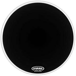 Evans BD20RB-NP EQ3 No Port Resonant Black 20 inch bassdrumvel