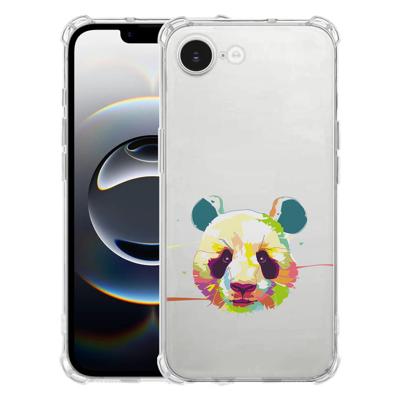 Apple iPhone 16e Hoesje - Panda Color TPU Antishock
