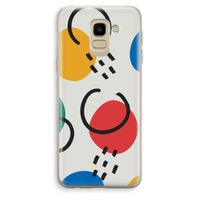 Illustratieve pop 3: Samsung Galaxy J6 (2018) Transparant Hoesje