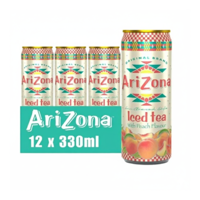 Arizona iced tea peach blik (12x33 cl)