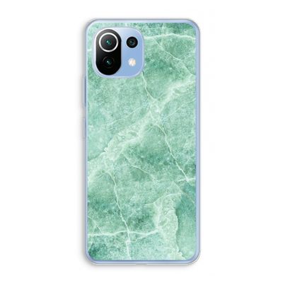 Groen marmer: Xiaomi Mi 11 Lite Transparant Hoesje