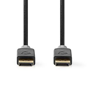 Nedis DisplayPort-Kabel | DisplayPort Male | DisplayPort Male | 3 m / Grijs | 1 stuks - CCBW37014AT30 CCBW37014AT30