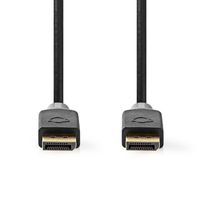 Nedis DisplayPort-Kabel | DisplayPort Male | DisplayPort Male | 3 m / Grijs | 1 stuks - CCBW37014AT30 CCBW37014AT30 - thumbnail