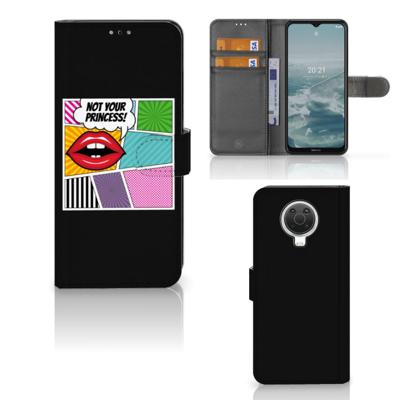 Nokia G10 | G20 | Wallet Case | met Pasjes | Popart Princess
