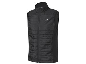 CRIVIT Heren bodywarmer (Zwart, S)