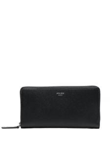 Jimmy Choo portefeuille pliant Phelix à logo embossé - Noir