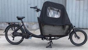 Vogue Superior 2 Bakfiets 48cm Matt Black/Black 468 Wh 7V