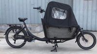 Vogue Superior 2 Bakfiets 48cm Matt Black/Black 468 Wh 7V - thumbnail