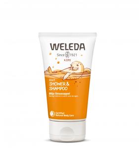 Kids 2-in-1 shampoo & bodywash blije sinaasappel