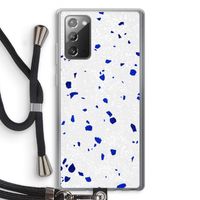 Terrazzo N°5: Samsung Galaxy Note 20 / Note 20 5G Transparant Hoesje met koord