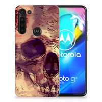 Silicone Back Case Motorola Moto G8 Power Skullhead