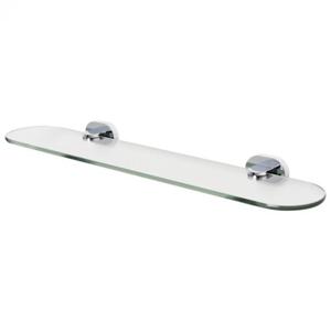 Planchet Haceka Gio | Wandmontage | 60x12x4 cm | RVS | Rond | Chroom