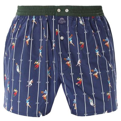 McAlson boxer Rugby blauw