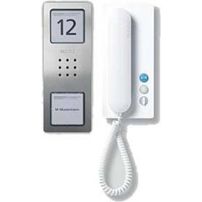 Siedle SET CA 812-1 E/W Infoveld voor Deurintercom Kabelgebonden Zilver, Wit