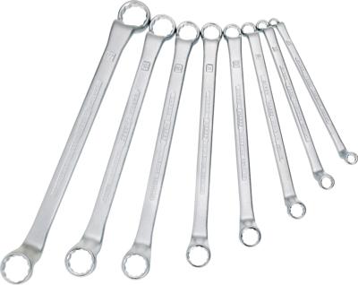 HAZET Dubbele ringsleutelset 630/8 - Buitentwaalfkant tractieprofiel - 8-delig - 6 x 7 - 21 x 22