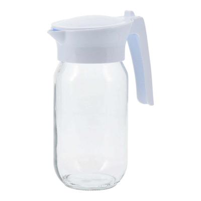 Kruik Excellent Houseware Wit Transparant Kristal 1 L