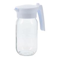 Kruik Excellent Houseware Wit Transparant Kristal 1 L