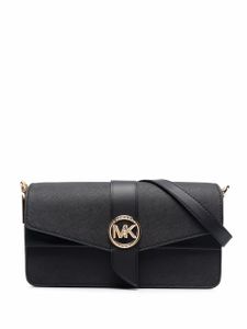 Michael Kors sac à main Greenwich en cuir - Noir