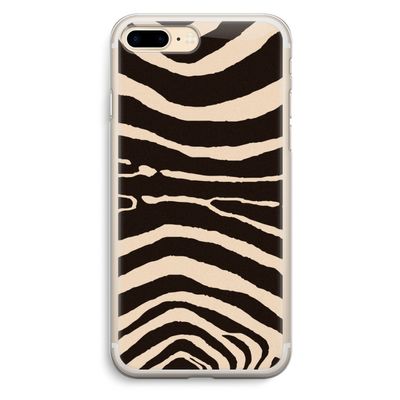 Arizona Zebra: iPhone 7 Plus Transparant Hoesje