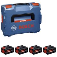 Bosch Professional 4x EXBA18V-55 1600A0373H Gereedschapsaccu 18 V 5.5 Ah