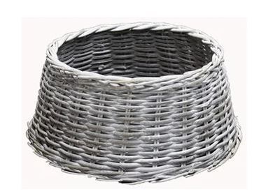 Kerstboomring Kerstboomhuls Wilgentakken Kerstboommand Kerstboomhuls White Wash Warentuin Mix - Warentuin mix