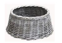 Kerstboomring Kerstboomhuls Wilgentakken Kerstboommand Kerstboomhuls White Wash Warentuin Mix - Warentuin mix