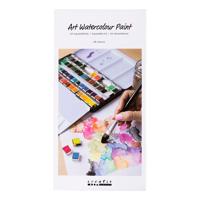 Creativ Company Art aquarelverf standaardkleuren - 48 kleuren