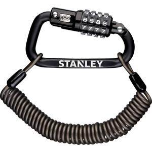 STANLEY S744-030 Kabelslot Zwart Cijferslot