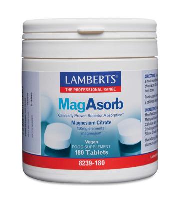 Lamberts MagAsorb (magnesium citraat) 150mg