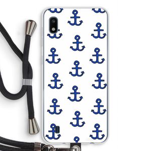 Ankers: Samsung Galaxy A10 Transparant Hoesje met koord