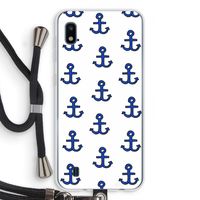 Ankers: Samsung Galaxy A10 Transparant Hoesje met koord