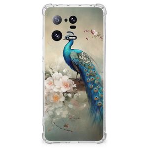 Case Anti-shock voor Xiaomi 13 Pro Vintage Pauwen