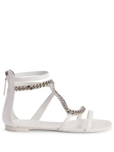 Giuseppe Zanotti sandales Samantha en cuir - Blanc