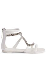 Giuseppe Zanotti sandales Samantha en cuir - Blanc - thumbnail