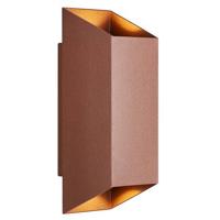 Nordlux Nico Wandlamp - Square H 23,5 cm - Rusty Nordlux Nico Wandlamp - Square H 23,5 cm - Rusty