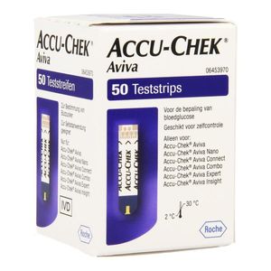 Accu Chek Aviva Teststrips Bloedglucose 50 Stuks