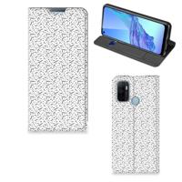 OPPO A53 | A53s | Hoesje met Magneet | Stripes Dots