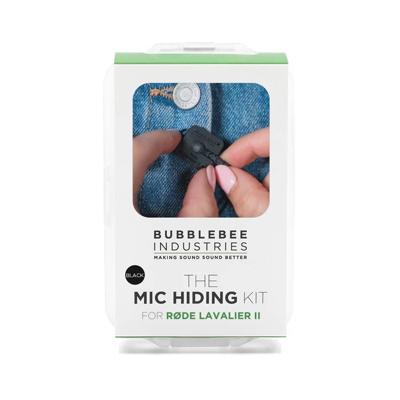 Bubblebee The Mic Hiding Kit For Røde Lavalier II, Black Bubblebee The Mic Hiding Kit For Røde Lavalier II, Black