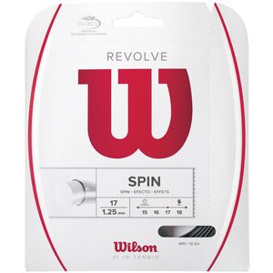 Wilson Revolve racketbespanning Tennis Monofilament 1,35 mm Polyester, Polymeer Zwart
