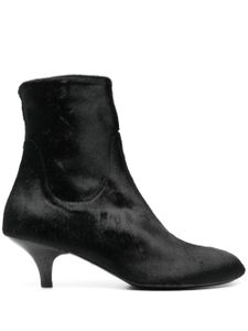 Marsèll bottines en cuir à petit talon 50 mm - Noir