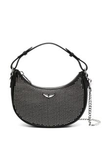 Zadig&Voltaire sac porté épaule Moonrock Plumetis en cuir - Noir