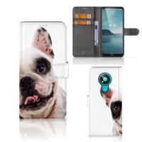 Nokia 3.4 | Telefoonhoesje | Met pasjeshouder | Franse Bulldog