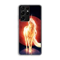 Last Unicorn: Samsung Galaxy S21 Ultra Transparant Hoesje