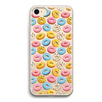 Pink donuts: iPhone 7 Transparant Hoesje