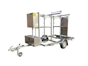 Little Jumbo Steigeraanhangwagen Pro met disseltoolbox - 313895050