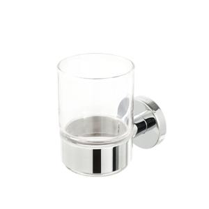 Glashouder Geesa Nemox | Met glas | Chroom