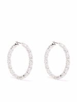 Swarovski boucles d'oreilles Matrix - Argent