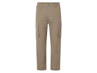LIVERGY Heren cargobroek (Beige, S)