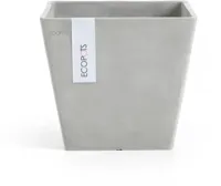 Ecopots Rotterdam Witgrijs L20 x B20 x H17,5 cm