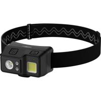 Ansmann Stirnlampe HD700RS-DS Hoofdlamp COB LED, LED werkt op Li-ion oplaadbare batterij 10.5 h